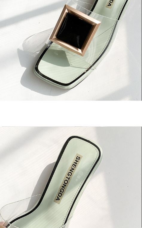 Fashion Heels Summer Shoes Woman