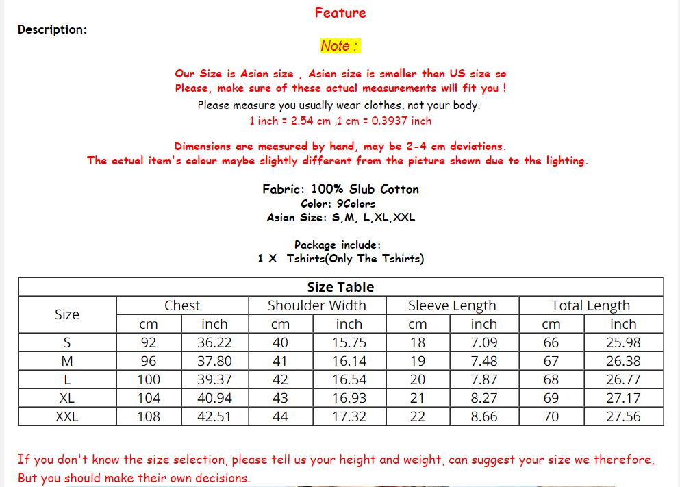 Men's T-Shirt Fashion Slim Fit Cotton