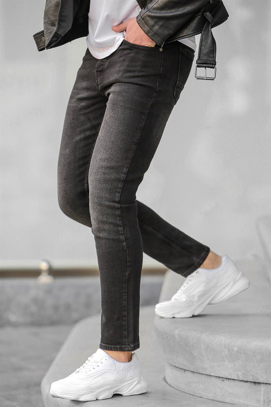 Skinny Fit Black Jeans - Made in Turkey