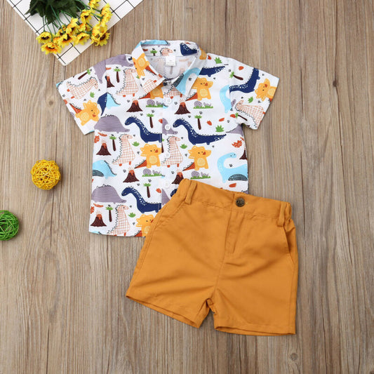 Boys Dinosaur Outfits