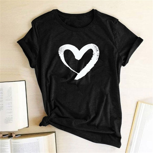 LOVE Print Women T Shirts