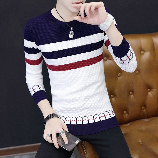 Casual Men Sweater Slim Fit