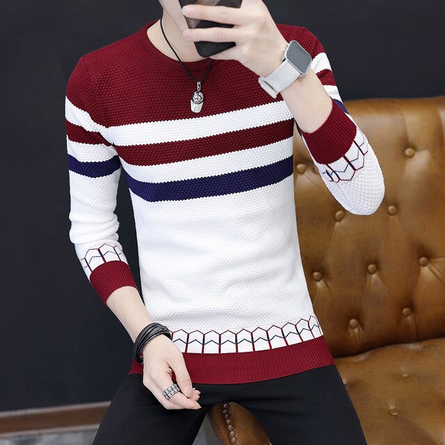 Casual Men Sweater Slim Fit