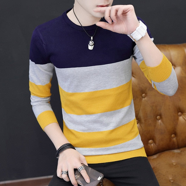 Casual Men Sweater Slim Fit