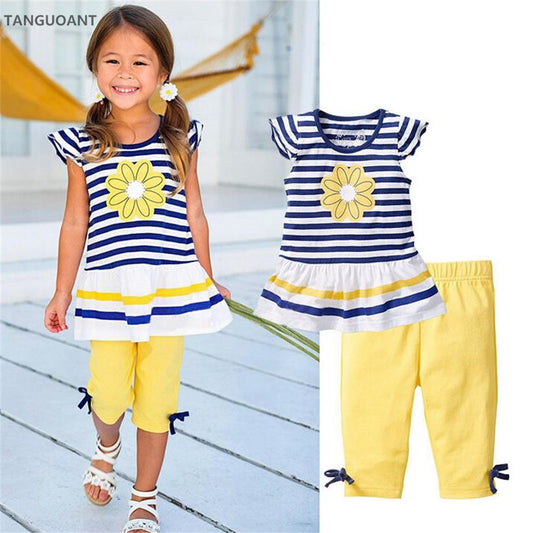 Summer Girls Clothing Sets