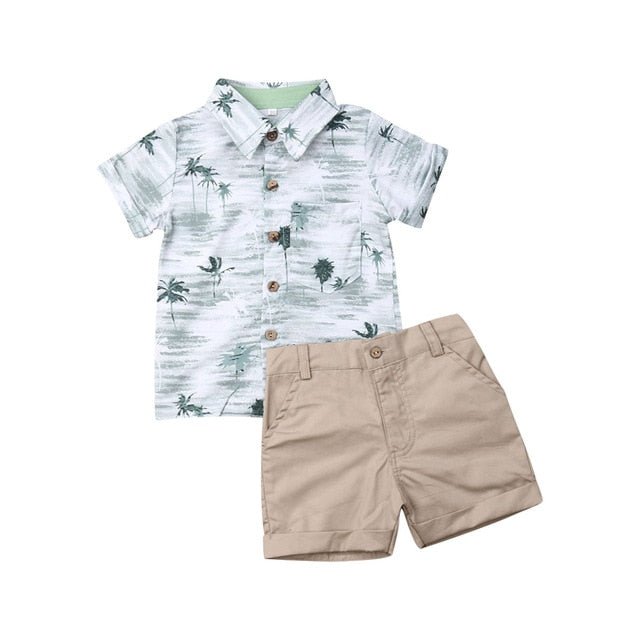 Boys Summer Outfit Set