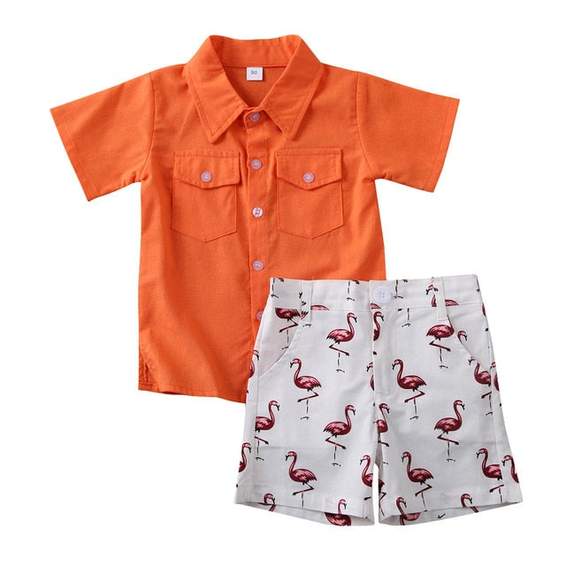 Boys Summer Outfit Set