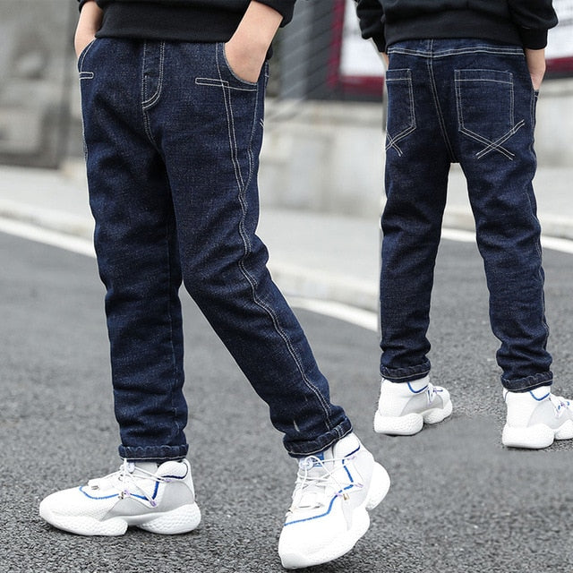 Boys Slim Straight Jeans