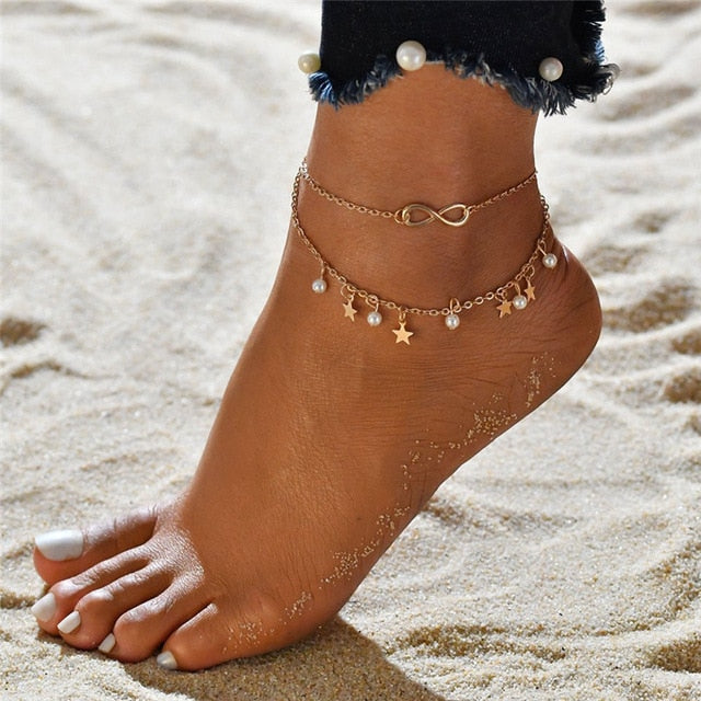 Fashion Beads Anklets