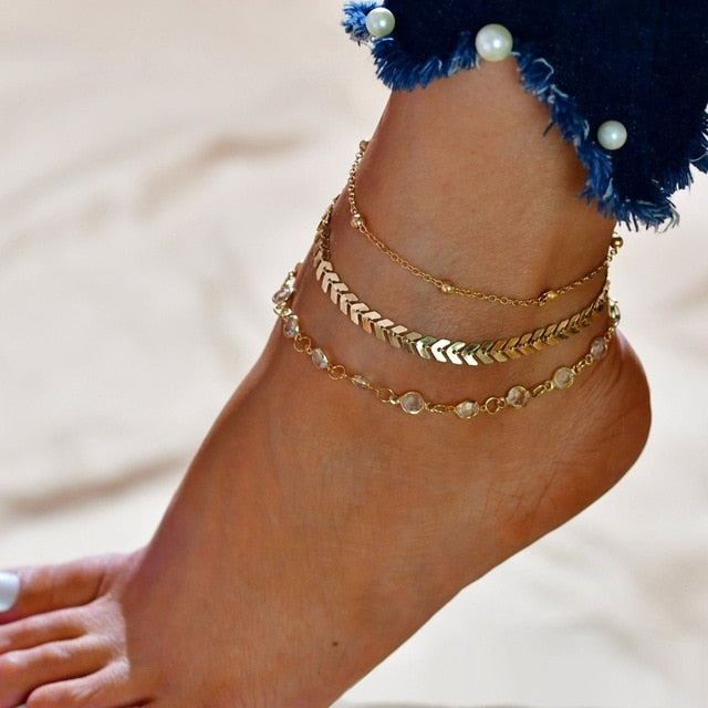 Fashion Beads Anklets