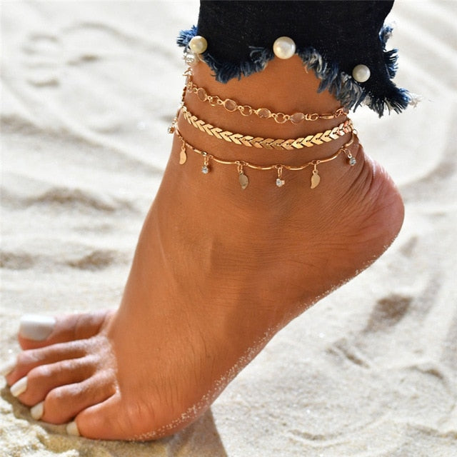 Fashion Beads Anklets