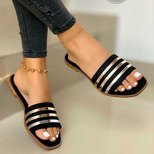 Women Shoes Flat Slippers Summer Sandals