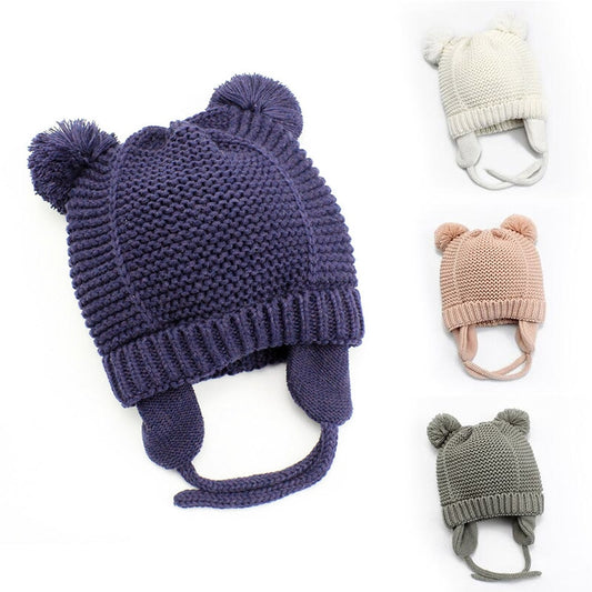 Warm Baby Girl Hat Beanie