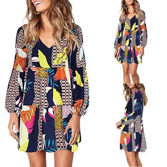 Comfy Woman Dress Casual