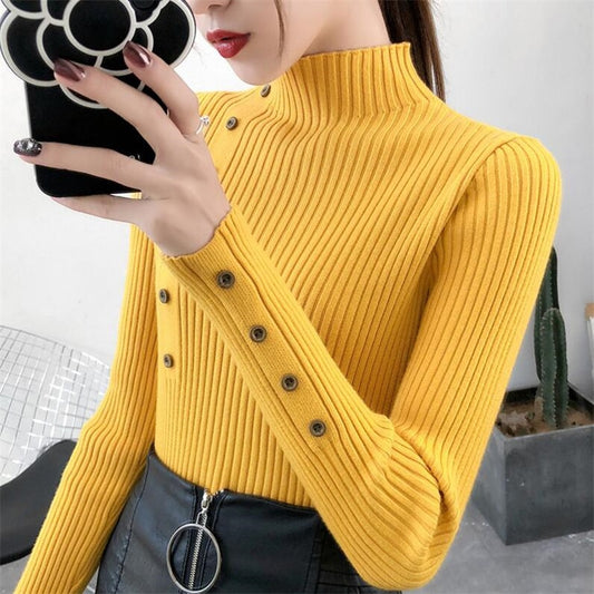 Knitted Slim Sweaters Women