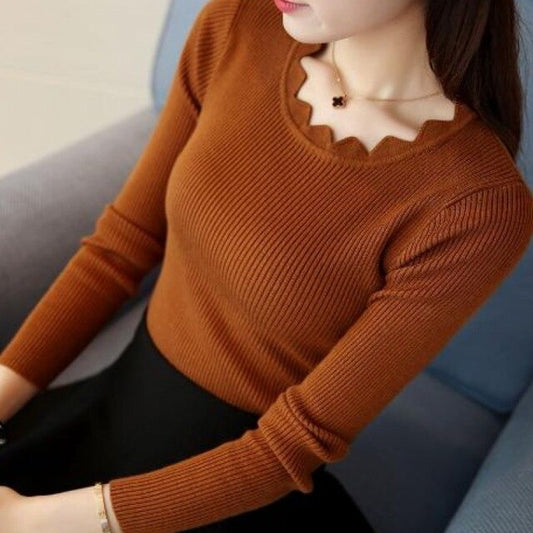 Butterfly Neck Sweater Women