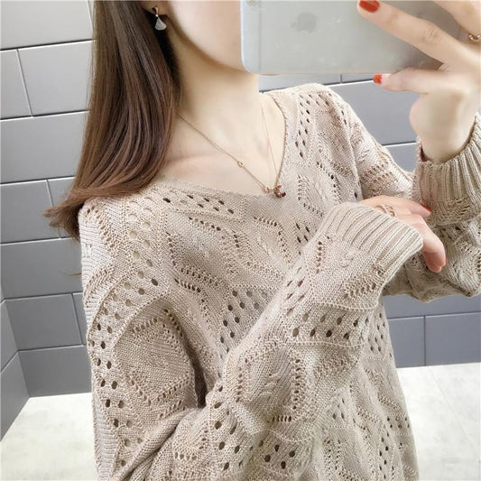 Ladies Sweaters Loose Tops